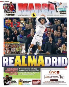 صحف مدريد الاحد 3-4-2016 ماركا
