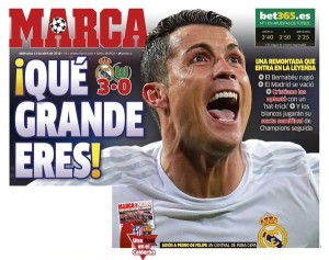 صحف مدريد الاربعاء 13-4-2016 ماركا