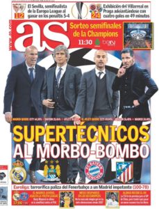 صحف مدريد الجمعة 15-4-2016 الاس
